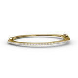 14Kt Yellow Gold Color Fashion Bangles