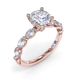 18Kt Rose Gold Bridal Engagement Rings