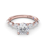 18Kt Rose Gold Bridal Engagement Rings