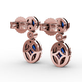 14Kt Rose Gold Color Fashion Earrings