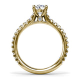 18Kt Yellow Gold Bridal Engagement Rings