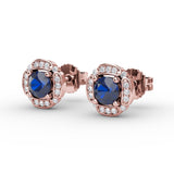 14Kt Rose Gold Color Fashion Earrings