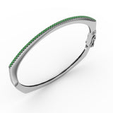 14Kt White Gold Color Fashion Bangles