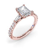 18Kt Rose Gold Bridal Engagement Rings