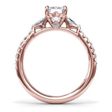 18Kt Rose Gold Bridal Engagement Rings