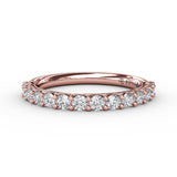 18Kt Rose Gold Bridal Bands