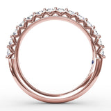 18Kt Rose Gold Bridal Bands