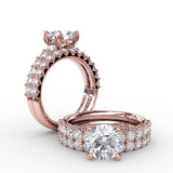 18Kt Rose Gold Bridal Bands