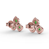 14Kt Rose Gold Color Fashion Earrings