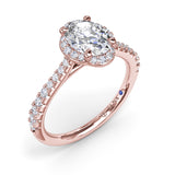 18Kt Rose Gold Bridal  Engagement Rings