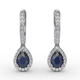 14Kt White Gold Color Fashion Earrings