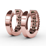 14Kt Rose Gold Color Fashion Earrings