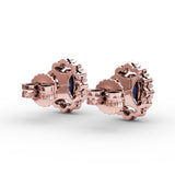 14Kt Rose Gold Color Fashion Earrings