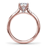 18Kt Rose Gold Bridal Engagement Rings