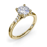 18Kt Yellow Gold Bridal Engagement Rings