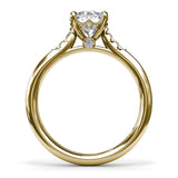 18Kt Yellow Gold Bridal Engagement Rings