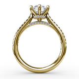 18Kt Yellow Gold Bridal Engagement Rings