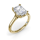 18Kt Yellow Gold Bridal  Engagement Rings