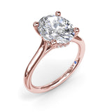 18Kt Rose Gold Bridal  Engagement Rings