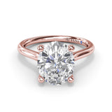 18Kt Rose Gold Bridal  Engagement Rings