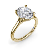 18Kt Yellow Gold Bridal  Engagement Rings