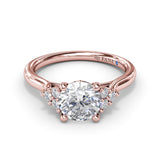 18Kt Rose Gold Bridal  Engagement Rings