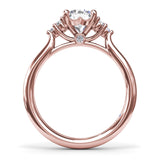 18Kt Rose Gold Bridal  Engagement Rings