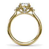 18Kt Yellow Gold Bridal  Engagement Rings