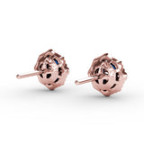 14Kt Rose Gold Color Fashion Earrings