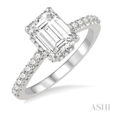 Semi-Mount Diamond Engagement Ring