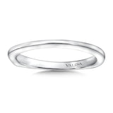 True fit matching diamond wedding band and a beautiful reminder of that special day for years to come.