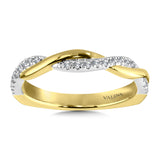 True fit matching diamond wedding band and a beautiful reminder of that special day for years to come.