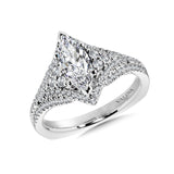 Halo Style Diamond Engagement Ring