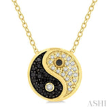 Yin Yang Petite Diamond Fashion Pendant