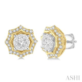 Halo Lovebright Diamond Fashion Stud Earrings