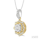 Halo Lovebright Diamond Fashion Pendant