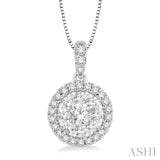 Halo Lovebright Essential Diamond Pendant