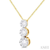 Past Present & Future Lovebright Essential Diamond Pendant