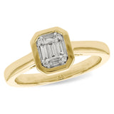 14Kt Gold Ladies Diamond Ring