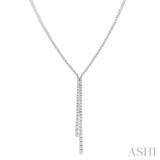 Diamond Lariat Y Necklace