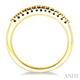1/10 Ctw Round Cut Diamond Ring in 10K Yellow Gold
