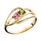 Mother's Family Jewelry Birthstone Ring. Choice of 2 to 7 stones. Available in sterling silver, 10kt yellow or white gold, and 14kt yellow or white gold. PLEASE CALL FOR PRICING AND ADDITIONAL INFORMATION.