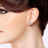 Flower Lovebright Diamond Fashion Earrings