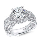 Diamond Engagement Ring with Side Stones