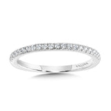 This true-fit matching wedding band is as perfect of a match for its engagement ring as you are for the one you love.