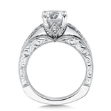 Diamond Engagement Ring With Side Stones
