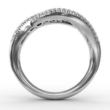 14Kt White Gold Color Fashion Fashion Rings