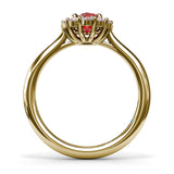 14Kt Yellow Gold Color Fashion Rings