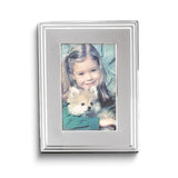 Silver Plated Lacquer-coated Polished 5x7 Photo Frame